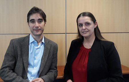 Julio Leo and Ana Samper